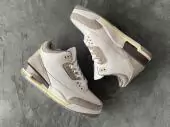 nouvelle air jordan 3 racer pas cher dh3434-110 ma hommesiere gray